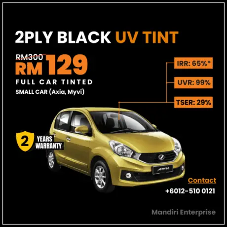 2ply UV Tint