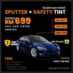 Safety and Security Tinted Film
