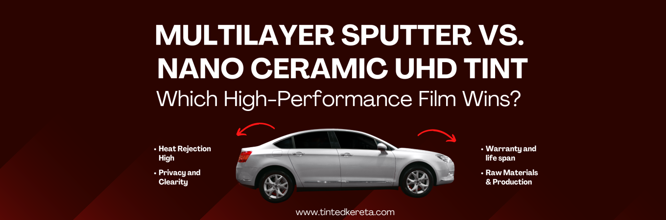 Multilayer Sputter vs. Nano Ceramic UHD Tint