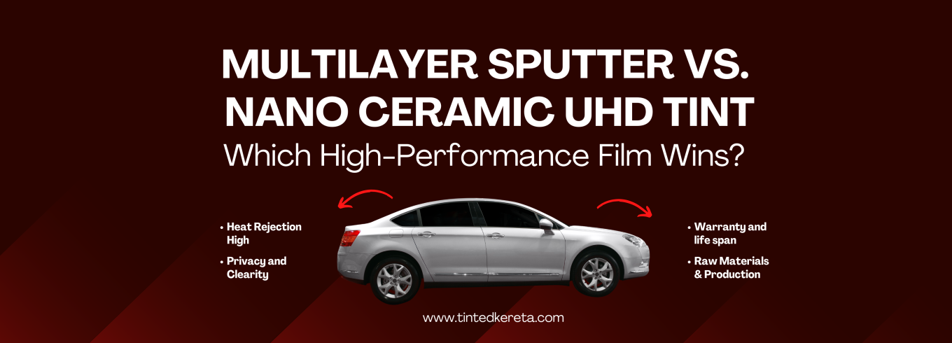 Multilayer Sputter vs. Nano Ceramic UHD Tint