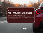 VLT vs TSER vs IRR vs UVR: Understanding Car Tint Specifications